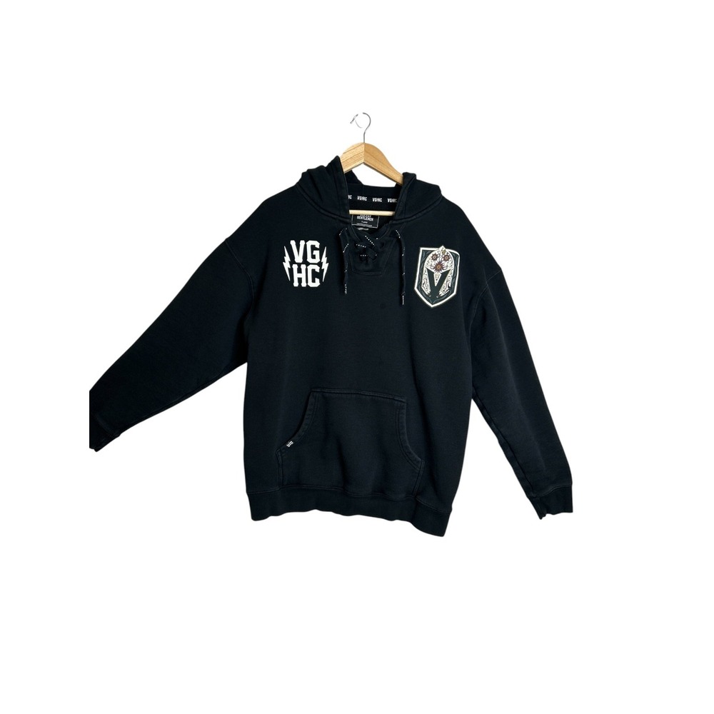 Violent Gentlemen VGHC Noche De Los VGK Lace Up Hoodie Size XL Black